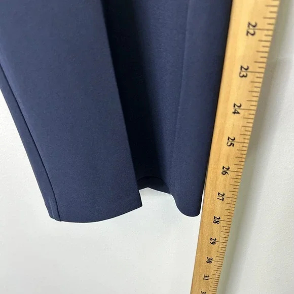 Athleta Endless High Rise Pants Women's 14 Navy Business Casual Travel - Picture 5 of 9